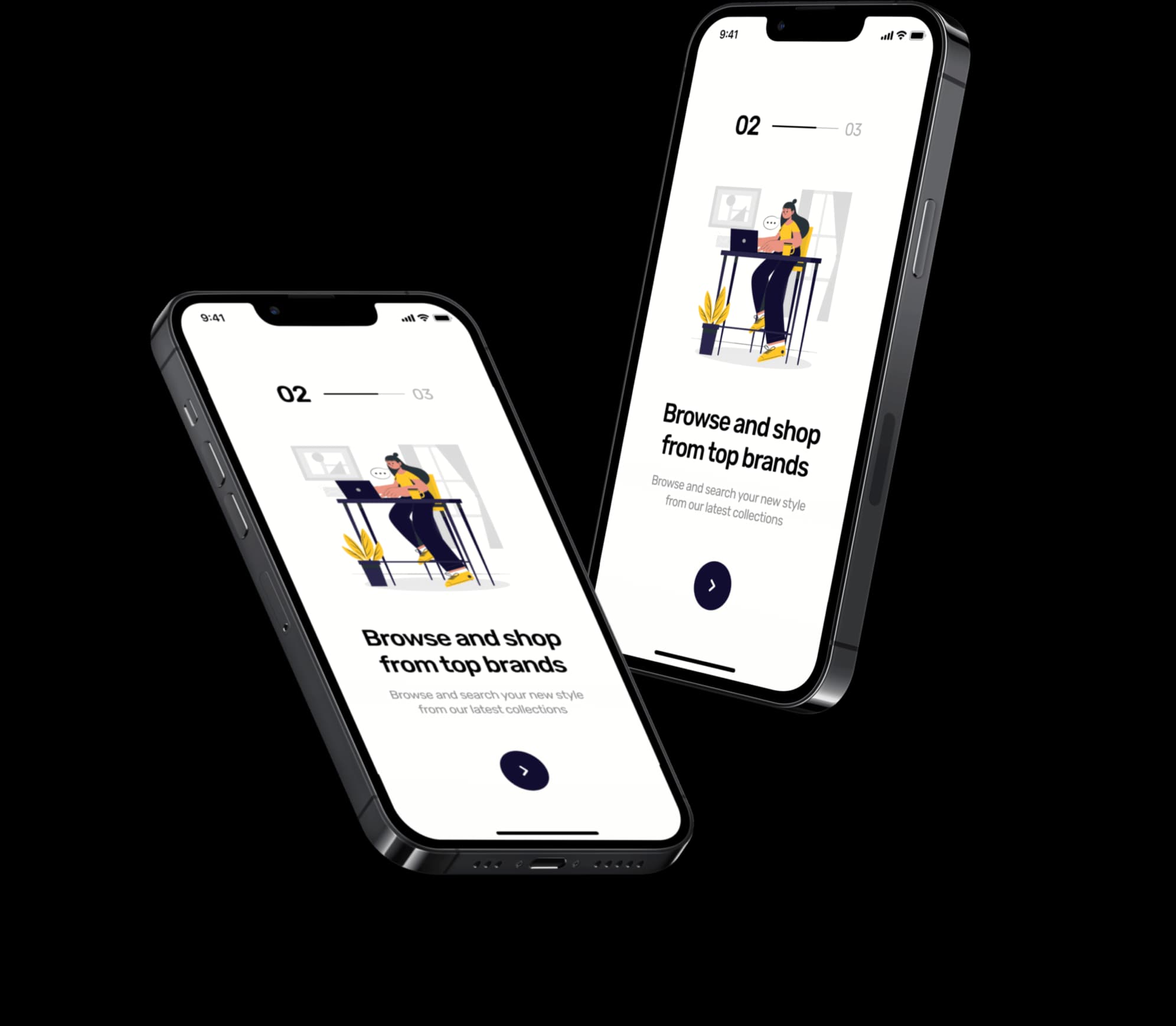 Mobile app mockup showcasing our digital solutions